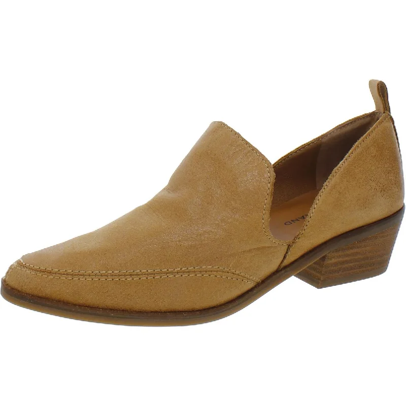 Stylish Street Shoes Lucky Brand Womens Pointed Toe Suede Slip On Shoes