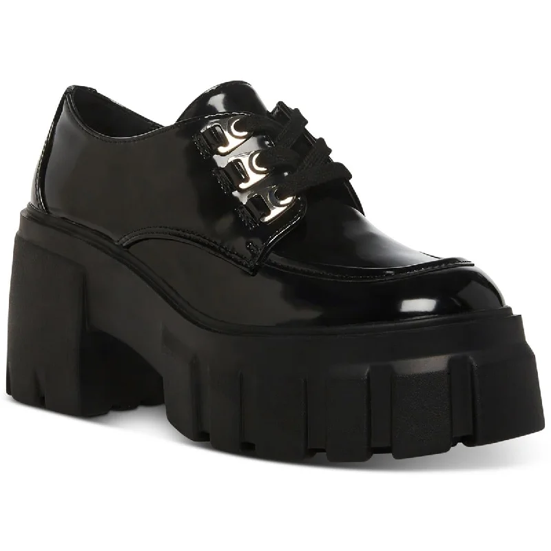 Slip-Resistant Casual Shoes Madden Girl Womens Gest  Faux Leather Loafers