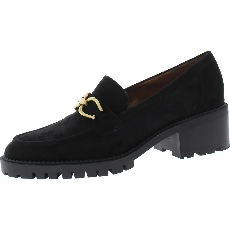 Sleek Walking Shoes Marc Fisher Womens DELANIE2 Faux Suede Slip On Loafers
