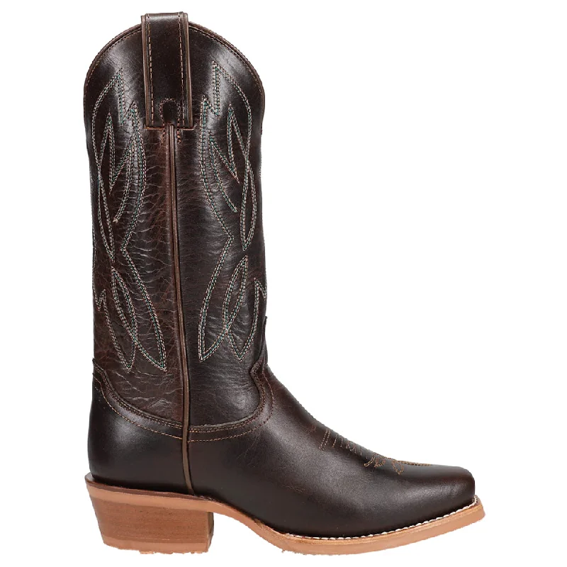 Everyday Lightweight Shoes Mayberry Embroidered Square Toe Cowboy Boots