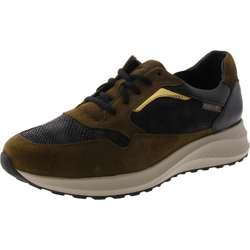 Everyday Sport Sneakers Mephisto Womens KARIN Leather Lace up Casual And Fashion Sneakers
