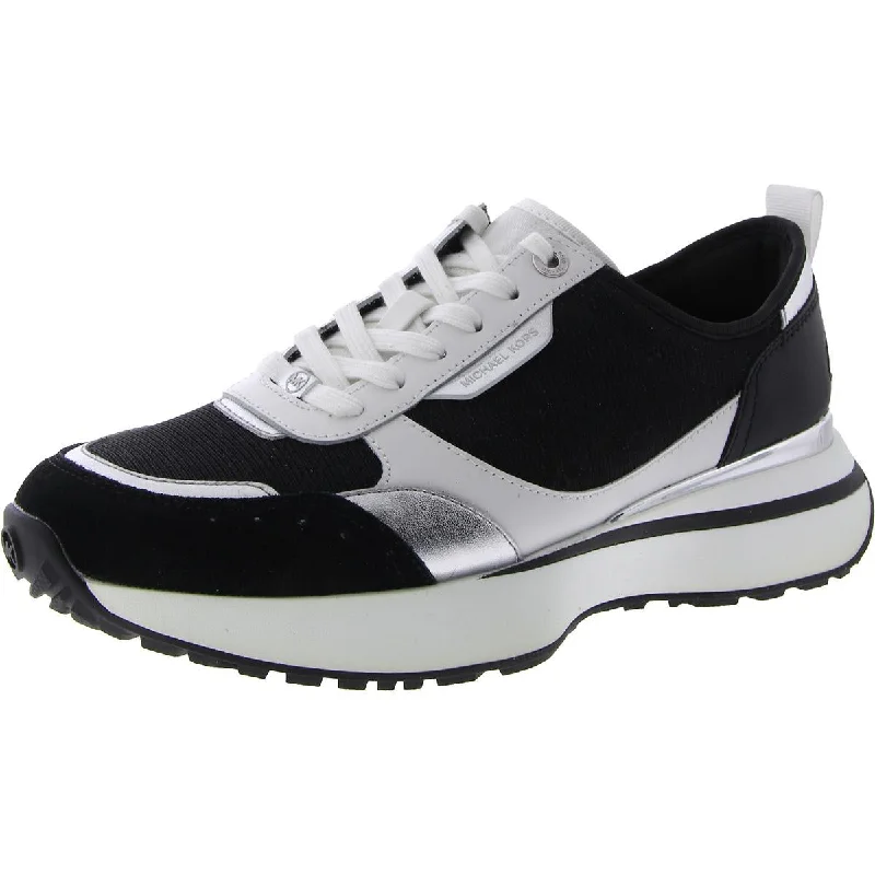 Flexible Street Sneakers MICHAEL Michael Kors Womens Flynn Leather Lifestyle Casual And Fashion Sneakers