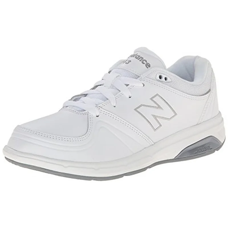 Sporty Breathable Sneakers New Balance Womens 813 Leather Comfort Walking Shoes