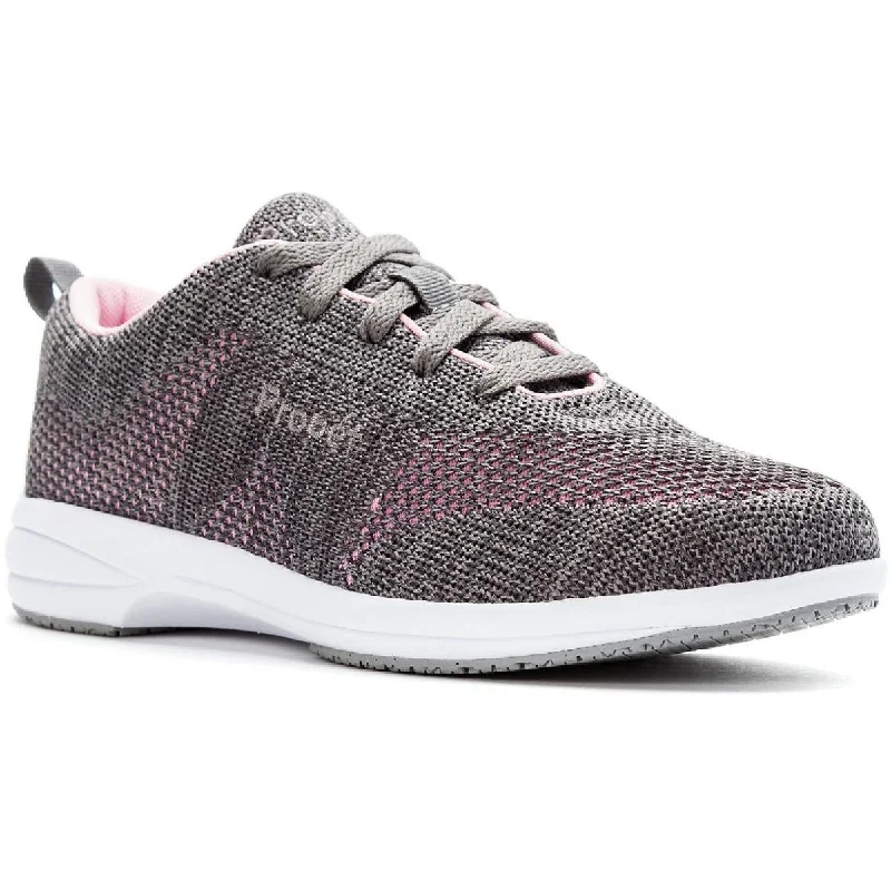 Modern Foam Sneakers Propet Womens Walker Evolution Knit Low Top Walking Shoes