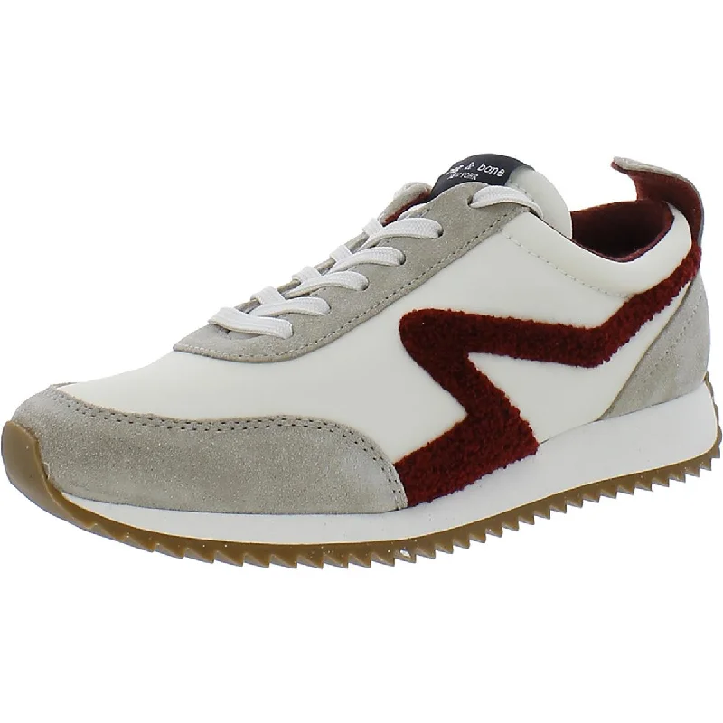 Anti-Slip Running Shoes Rag & Bone Womens Retro Runner Mixed Media Trainers Athletic and Training Shoes