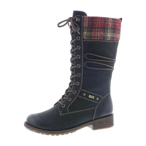 Comfy Lightweight Sneakers REMONTE D8077-35 Eagle Red Combi Water Resistant Calf Boots Comfy Lightweight Sneakers REMONTE D8077-35 Eagle Red Combi Water Resistant Calf Boots