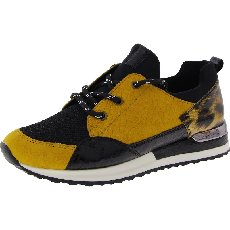 Quick-Dry Sport Shoes Remonte Womens Animal Print Lace-Up Running & Training Shoes