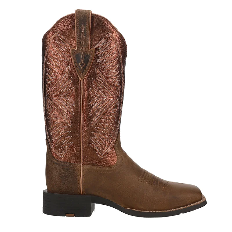 Quick-Dry Sport Shoes Round Up Ruidoso Embroidery Square Toe Cowboy Boots