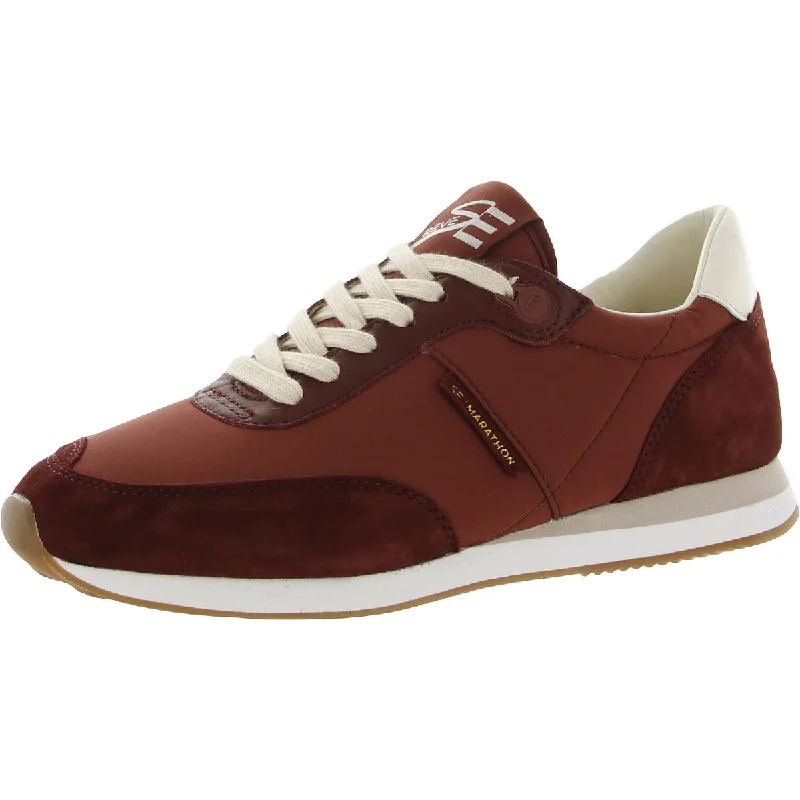 Rust/Ivory Nylon/Suede