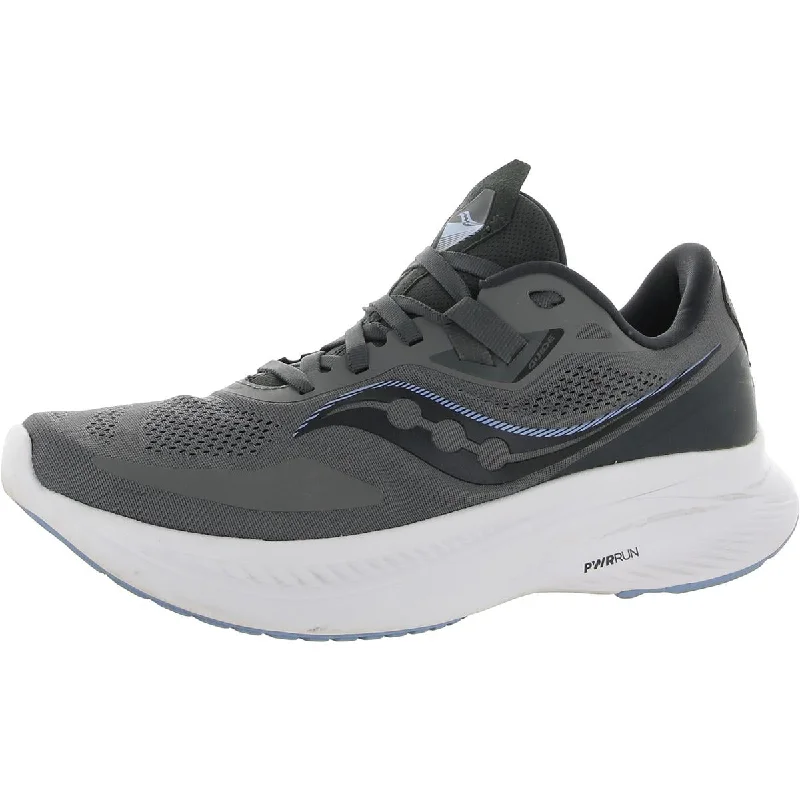 Shock Absorbing Sneakers Saucony Womens Guide 15 Fitness Workout Running Shoes