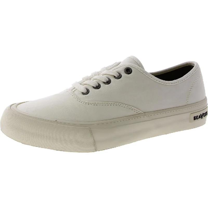 Fashion-Oriented Shoes SeaVees Womens Bleach Poplin Twill Flat Casual Casual And Fashion Sneakers Fashion-Oriented Shoes SeaVees Womens Bleach Poplin Twill Flat Casual Casual And Fashion Sneakers