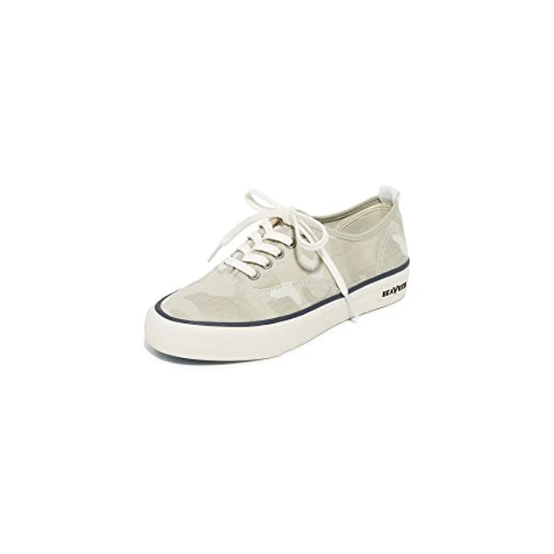 Breathable Street Sneakers SeaVees Womens Legend Twill Camouflage Fashion Sneakers