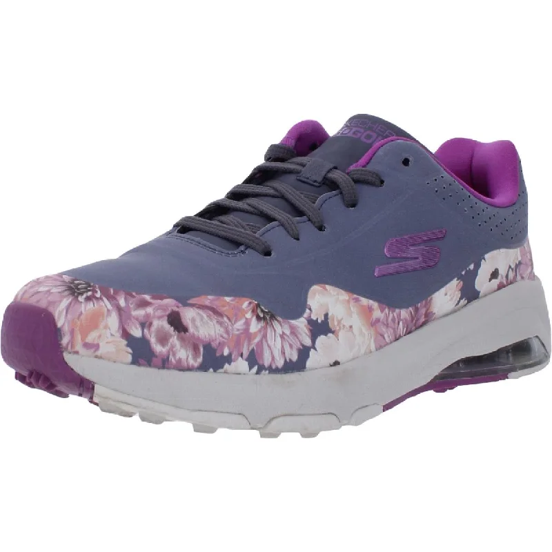 Durable Slip-On Shoes Skechers Womens Go Golf Floral Print Memory Foam Golf Shoes