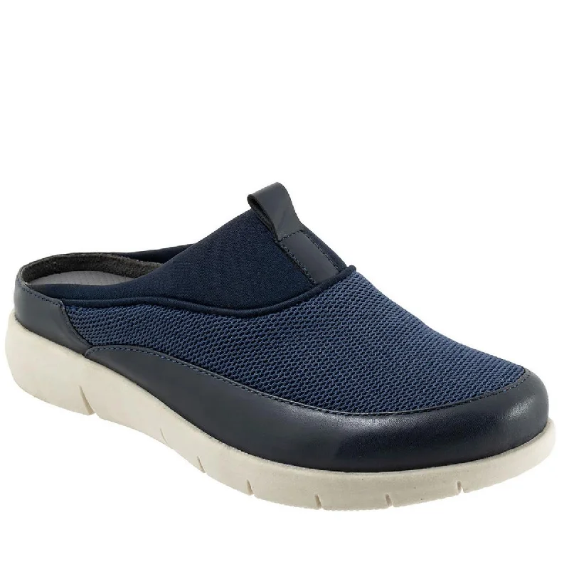 Breathable Stylish Sneakers SoftWalk Womens Aberdeen Sport Mesh Leather Trim Slip-On Sneakers Breathable Stylish Sneakers SoftWalk Womens Aberdeen Sport Mesh Leather Trim Slip-On Sneakers
