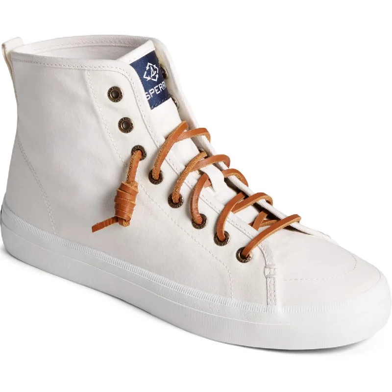 Relaxed Fit Sneakers Sperry Womens Crest High Textured Lace High-Top Sneakers