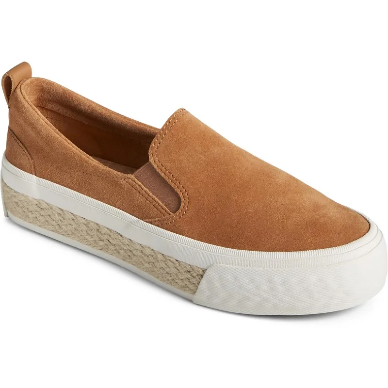 Flexible Sport Sneakers Sperry Womens Crest TG Resort Suede Memory Foam Slip-On Sneakers Flexible Sport Sneakers Sperry Womens Crest TG Resort Suede Memory Foam Slip-On Sneakers