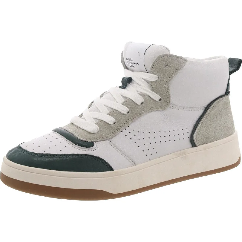 Comfortable Urban Sneakers Steve Madden Womens Leather Colorblock Skate Shoes
