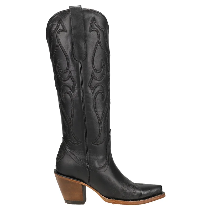 Chic Mesh Sneakers Stitch Pattern Embroidery Snip Toe Cowboy Boots