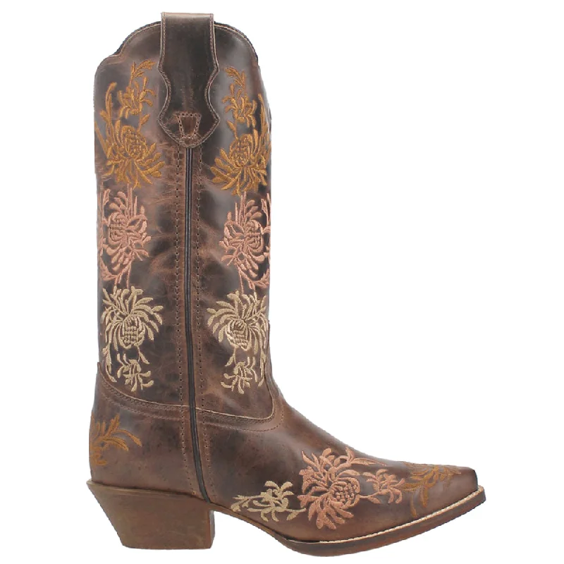 Airflow Sneakers Sylvan Floral Embroidery Snip Toe Cowboy Boots