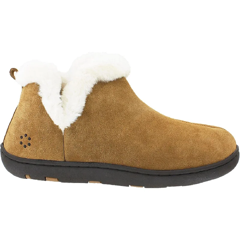 Breathable Comfort Shoes Women's Tempur-Pedic Vallery Hashbrown Suede