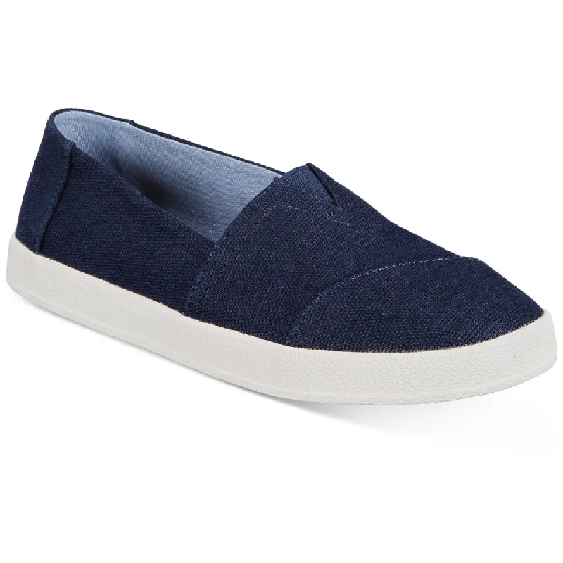 Trendy Athletic Shoes Toms Womens Avalon Solid Slip On Casual Shoes