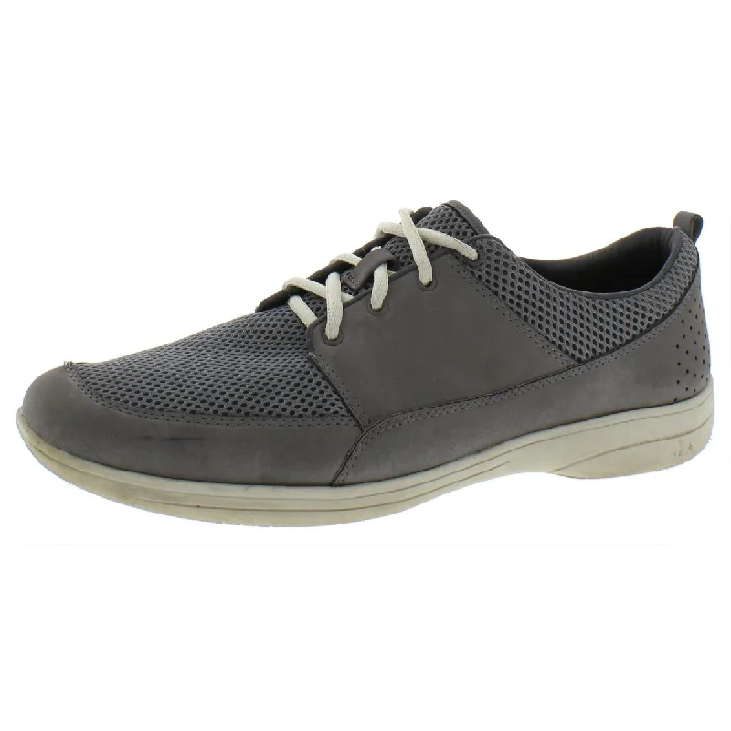 Flexible Street Sneakers Trotters Womens Jesse Leather Lace Up Casual Shoes