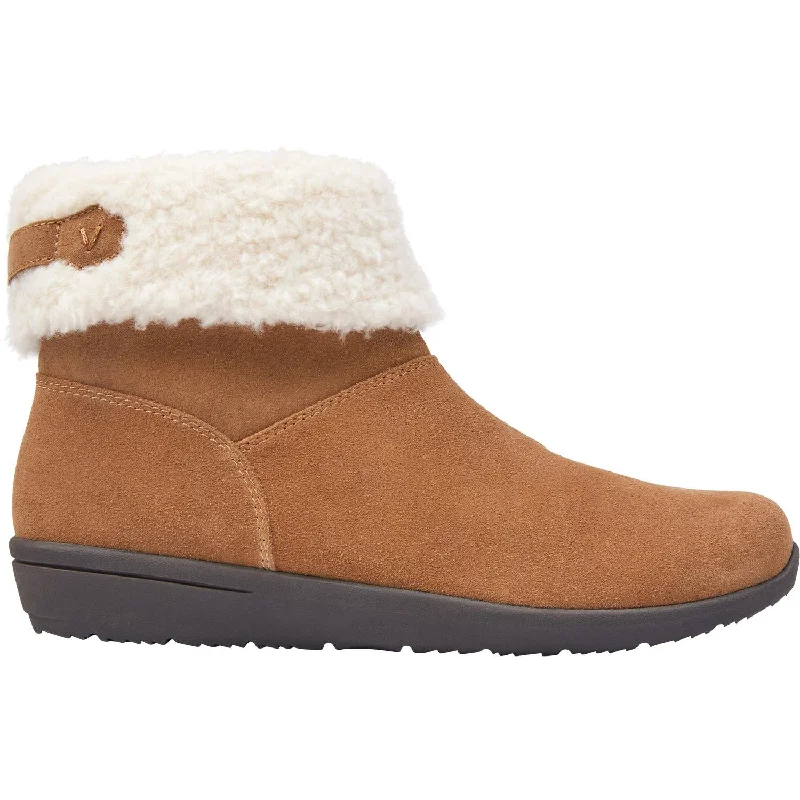 Lightweight Mesh Running Shoes Women's Vionic Ruth Wheat Suede
