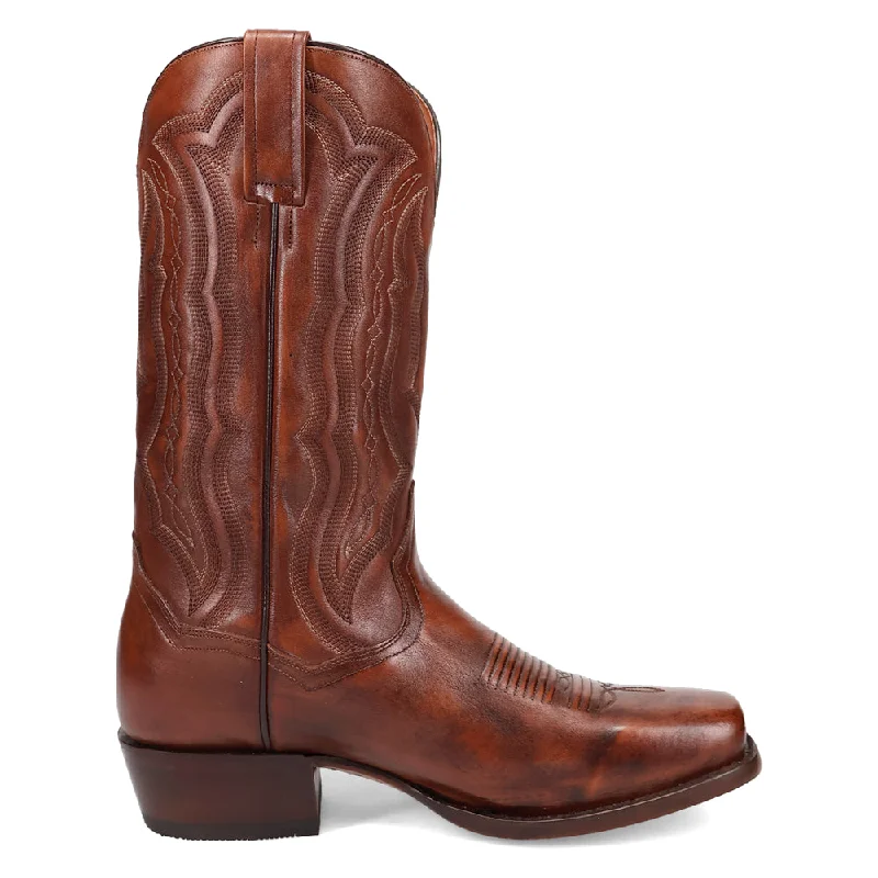 Quick-Dry Running Shoes Wade Embroidered Square Toe Cowboy Boots