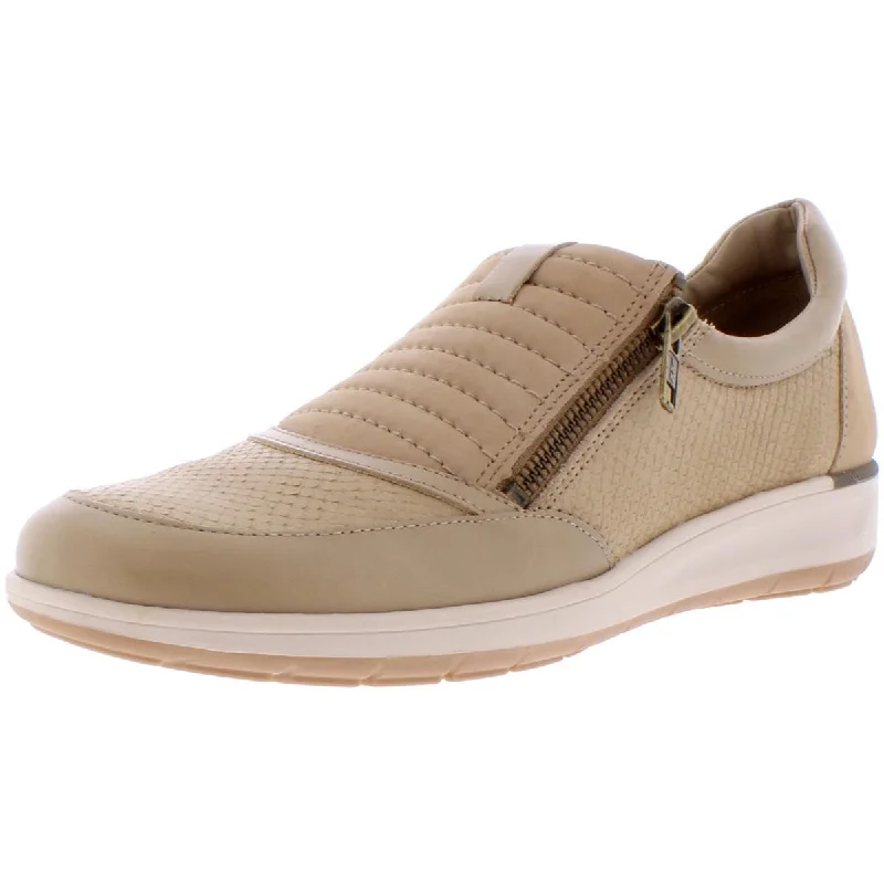 Ultra-Soft Walking Shoes Walking Cradles Womens Orion Mixed Media Slip On Casual Shoes
