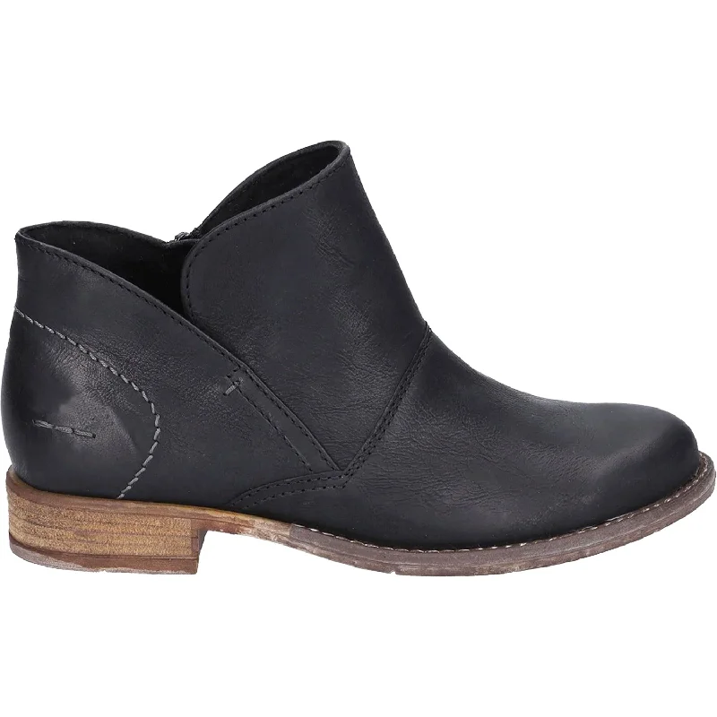 Ultra-Stretch Sneakers Women's Josef Seibel Sienna 81 Black Leather