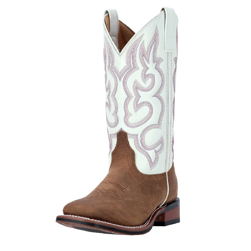 Comfortable Urban Sneakers Laredo Women's White Mesquite Square Toe Boot