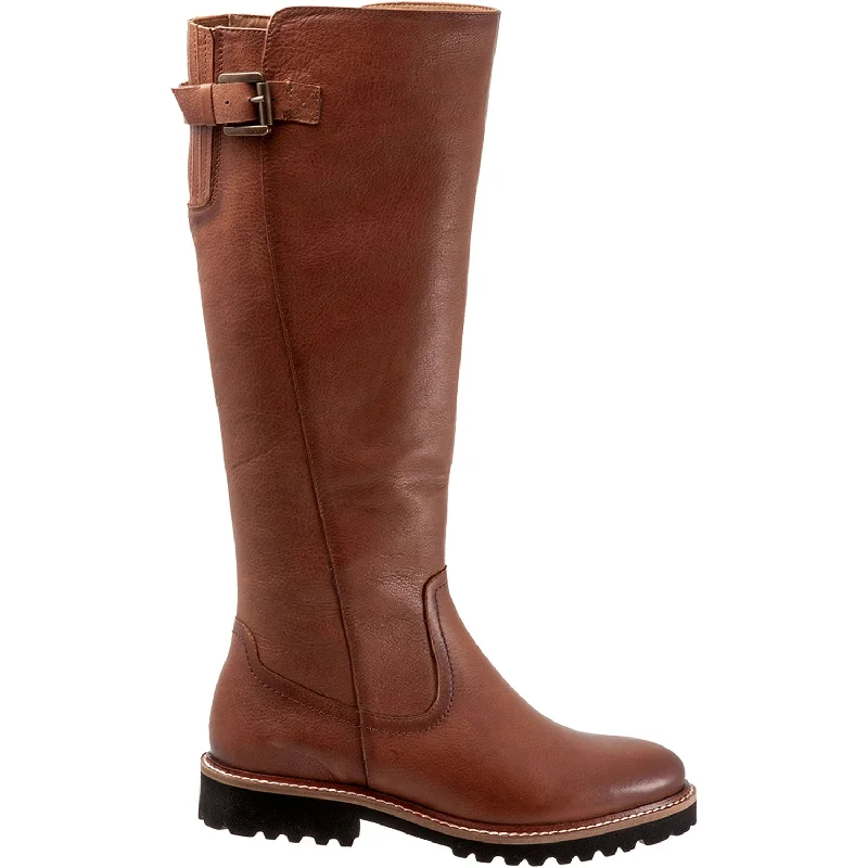 Travel-Ready Sneakers Women's SoftWalk Irelynn Luggage Leather