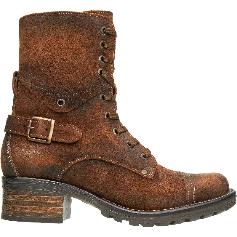 Modern Sport Sneakers Women's Taos Crave Brown Rugged Leather