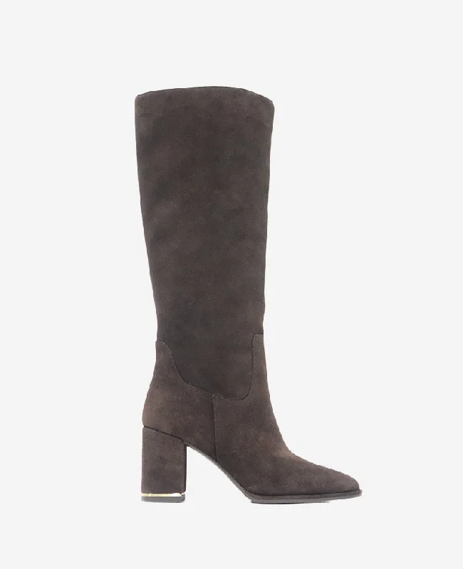 Trendy All-Day Sneakers Yvonne Suede Knee Boot